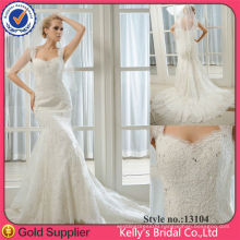 sweetheart neckline low back high quality beaded french lace remove skirt wedding dress